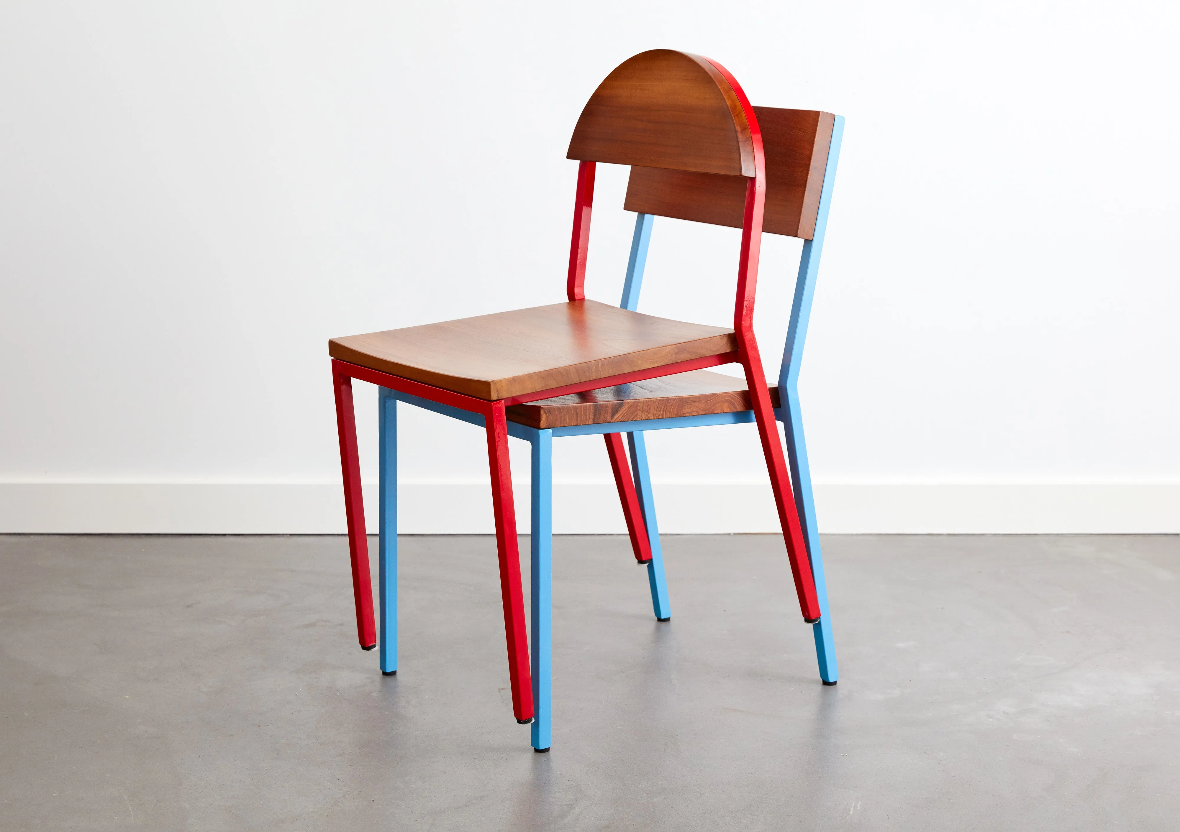 Suzy Stackable Dining Chair Round Back
