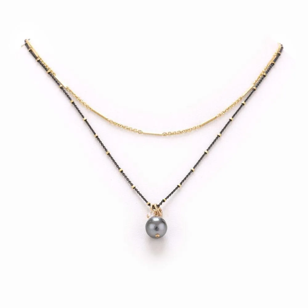 Taylor & Tessier  Ezra Mixed Metal Necklace
