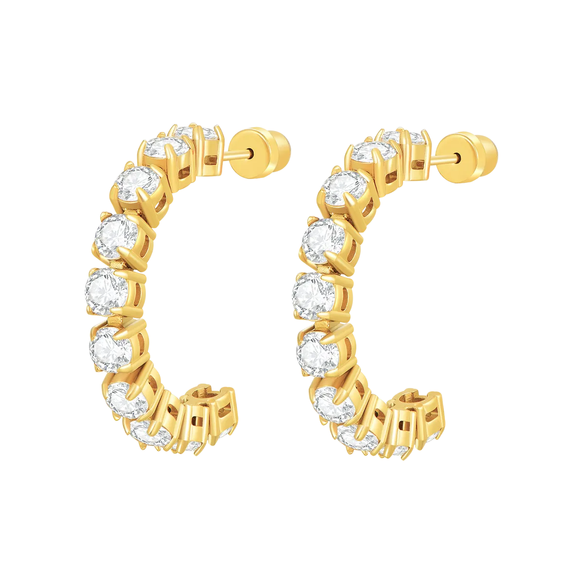 Tennis / Earrings Gold