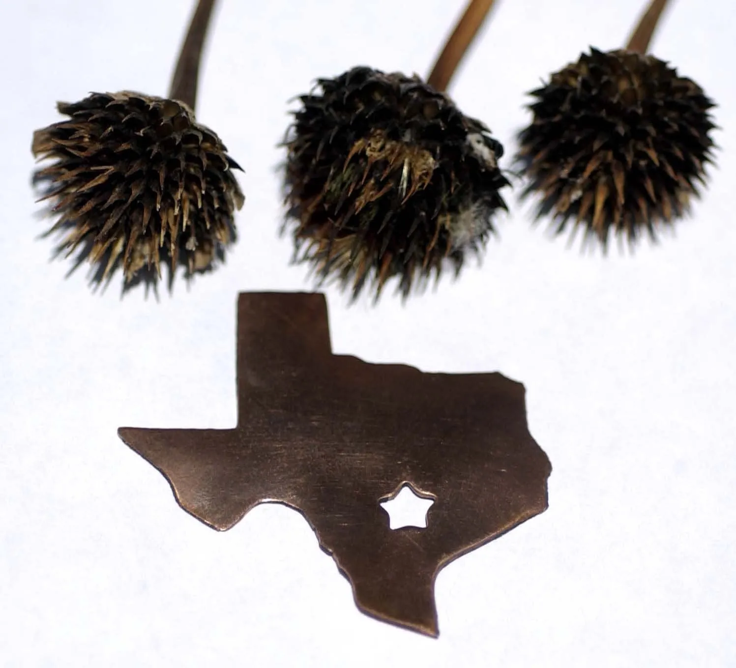 Texas State with Star Perfect Cute Blanks Cutout for Metalworking Stamping Texturing Blank Variety of Metals