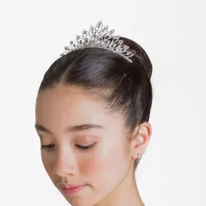 The Elsa Comb Tiara - Crystal White
