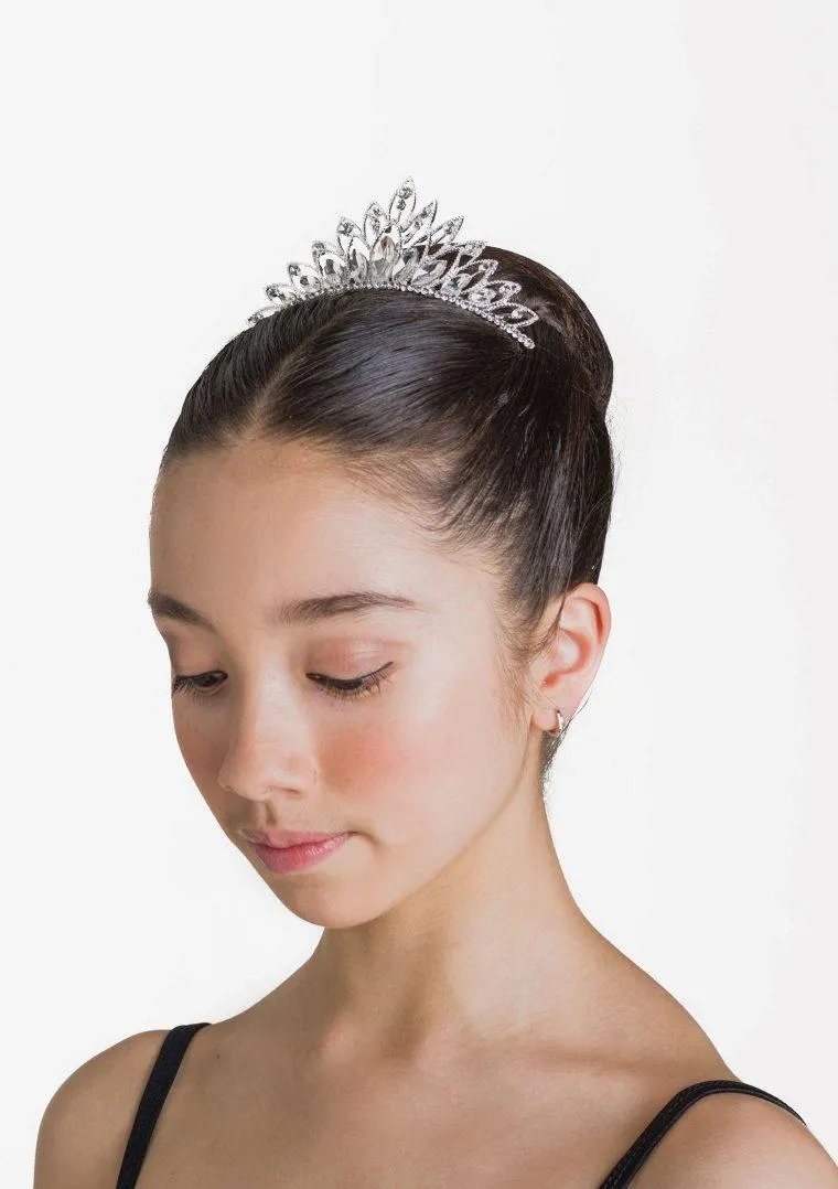 The Elsa Comb Tiara - Crystal White