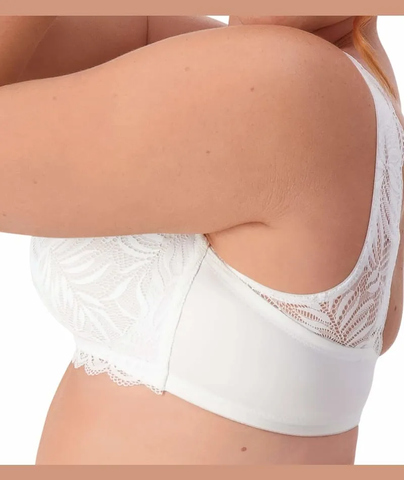 Triumph Essential Lace Wire-free Bra - White