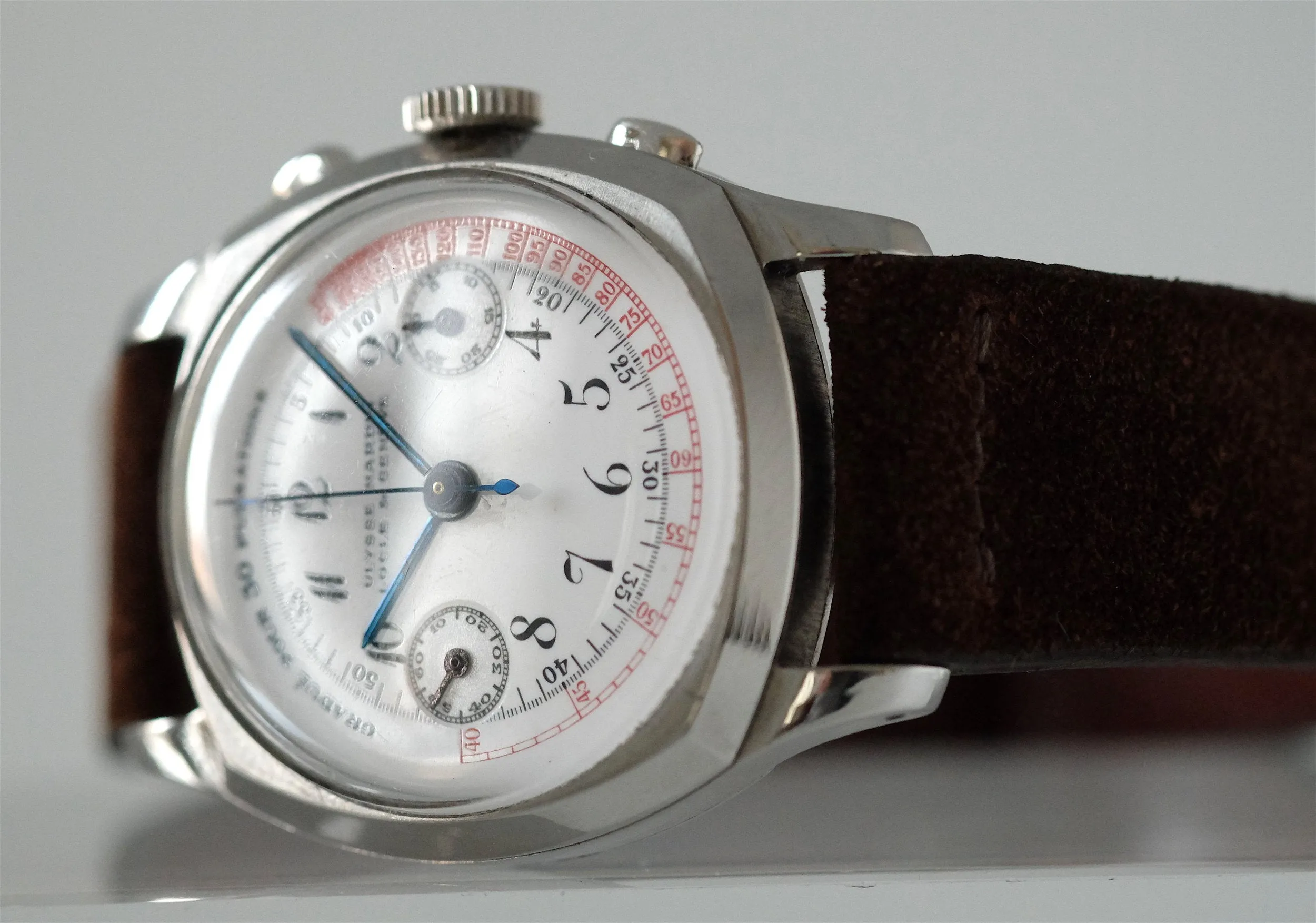 Ulysse Nardin Doctor's Chronograph with Enamel Dial