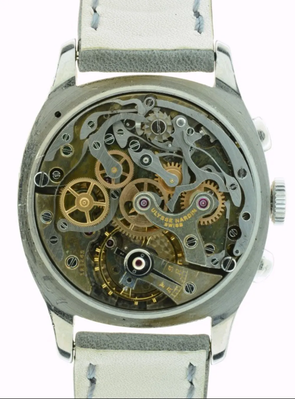 Ulysse Nardin Doctor's Chronograph with Enamel Dial