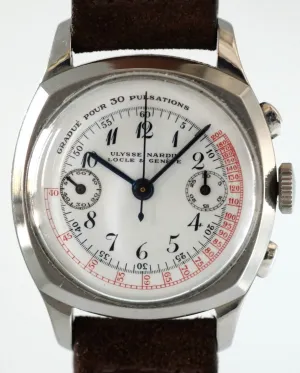 Ulysse Nardin Doctor's Chronograph with Enamel Dial