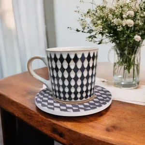 Umber Series - Ceramic Mugs with Coasters