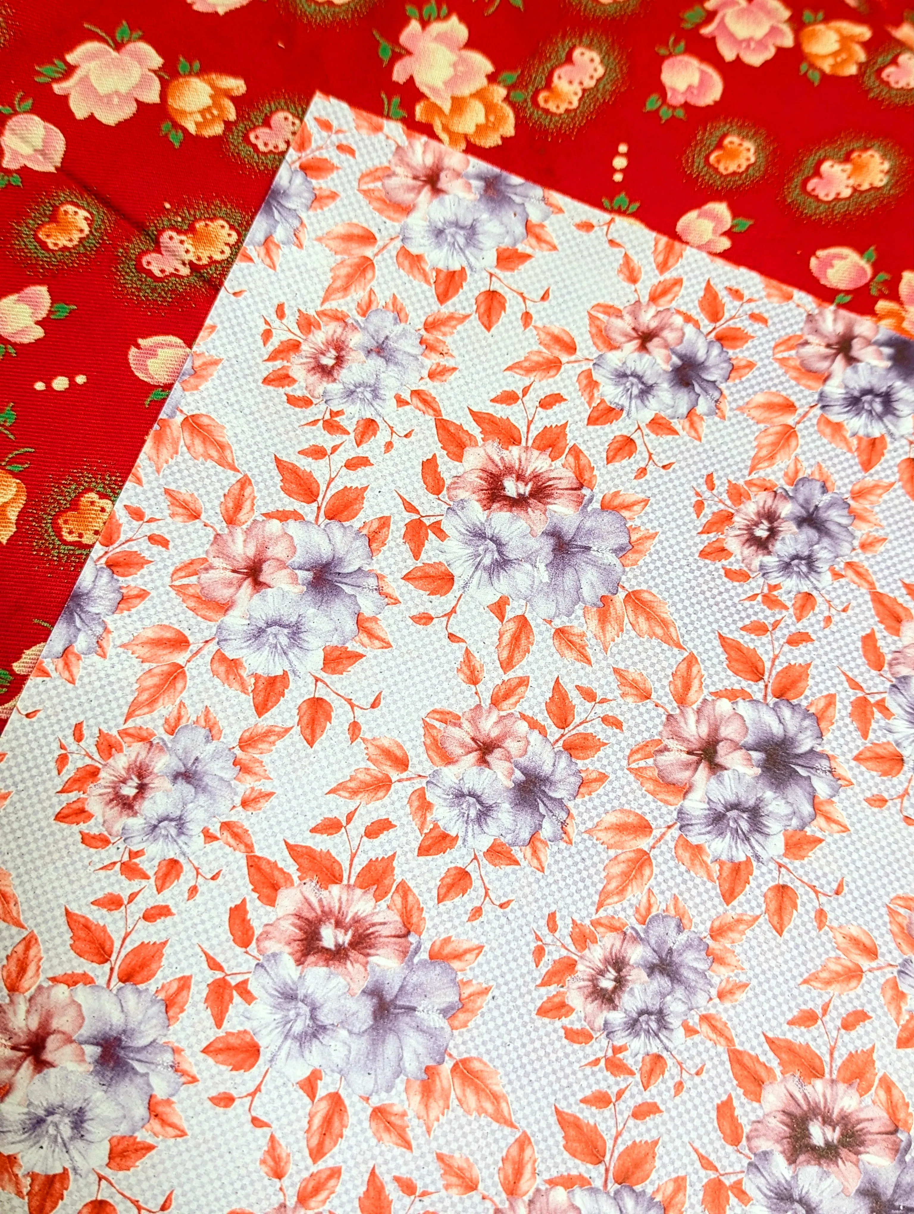 Vintage 1930s floral designs