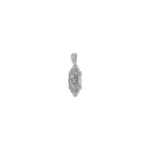 Vintage Floral Pendant