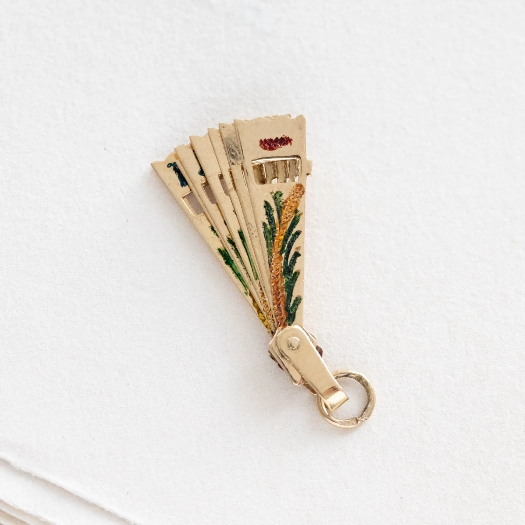 Vintage Spanish Fan Charm