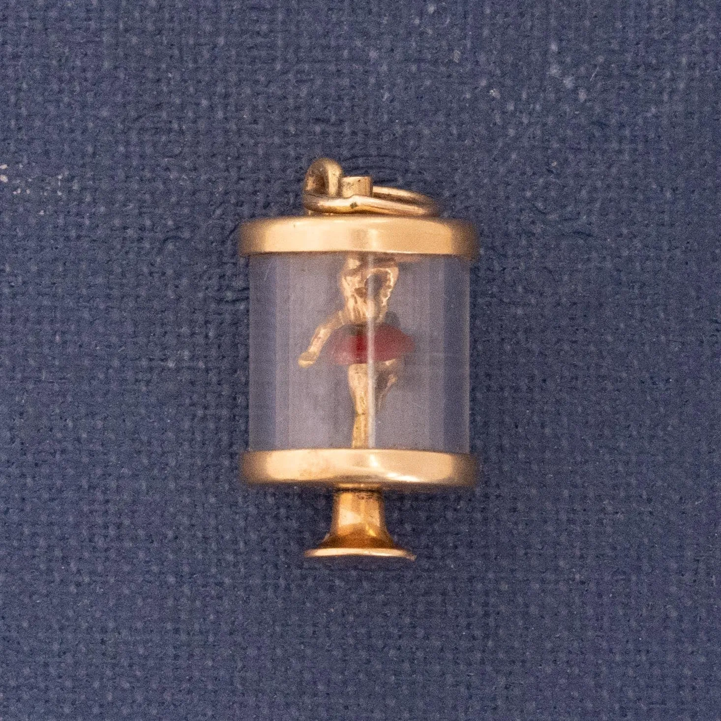 Vintage Spinning Ballerina Charm