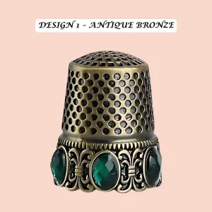 Vintage Style Metal Sewing Thimbles