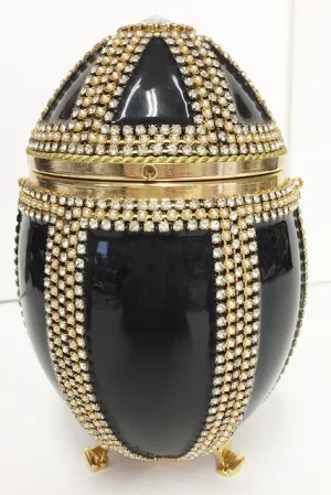 Vintage Tuxedo Egg Purse