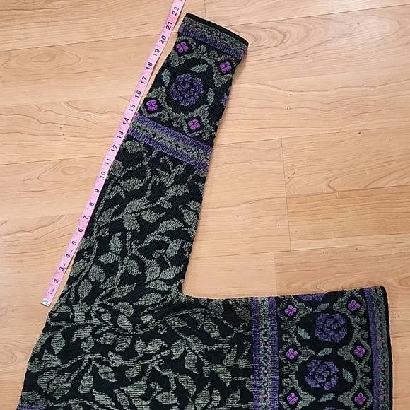 Vintage Wool Blend Skyr Floral Cardigan