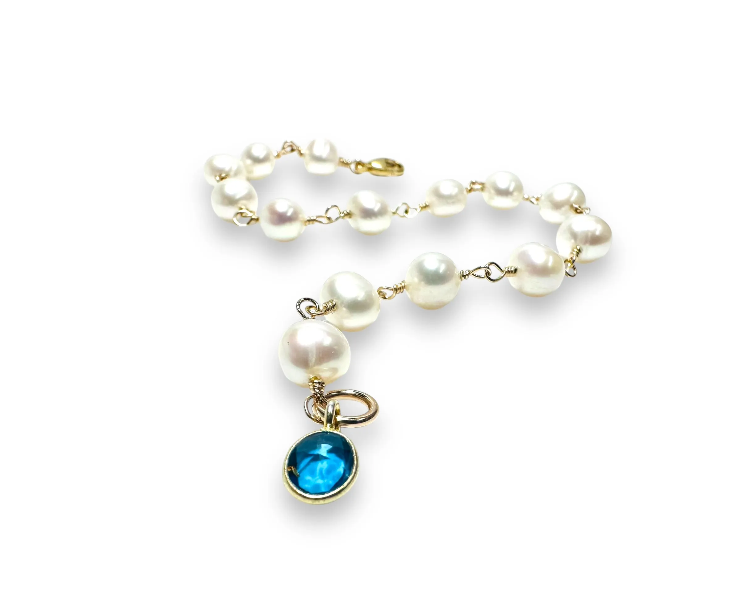 White Pearl Bracelet