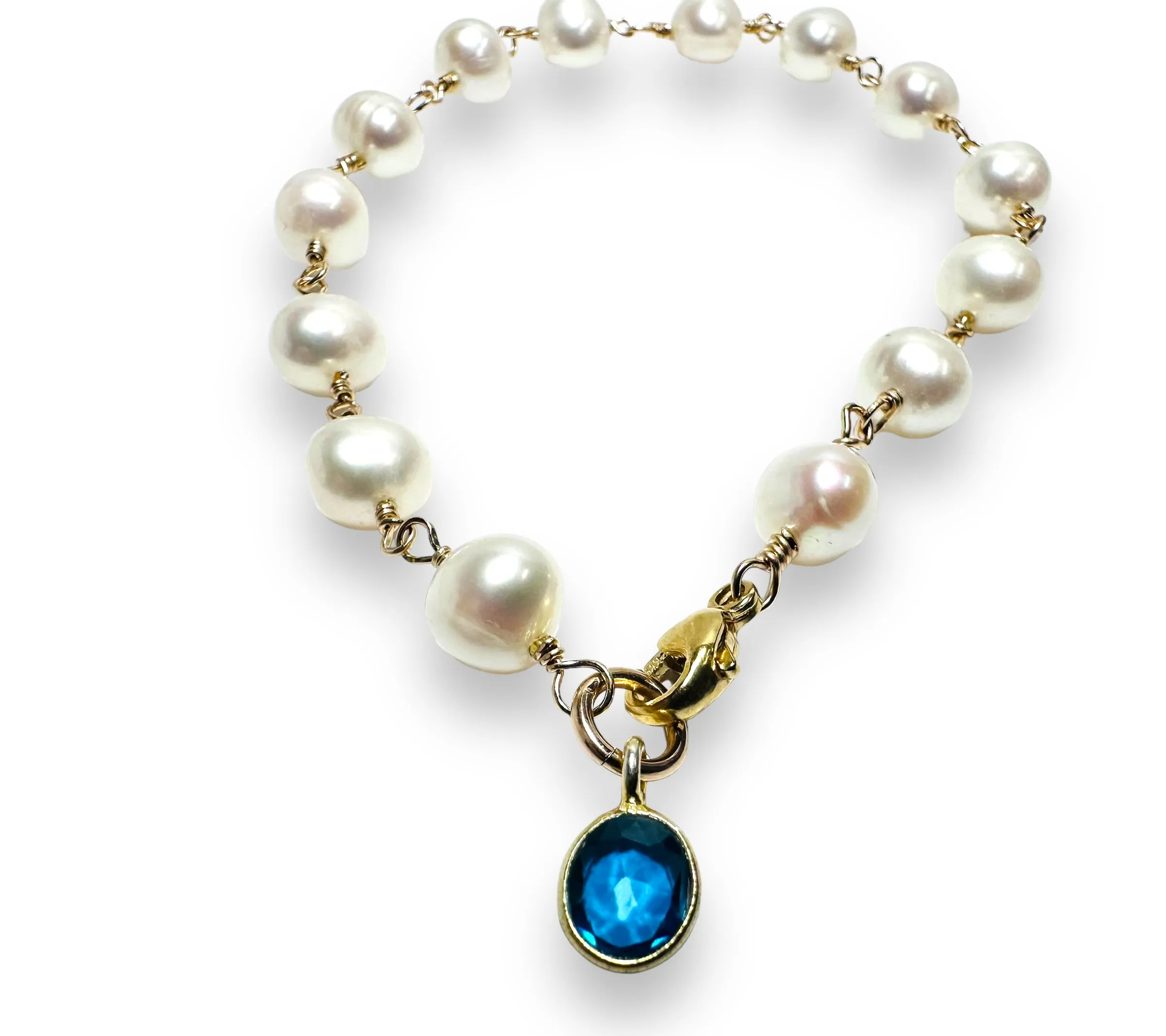 White Pearl Bracelet