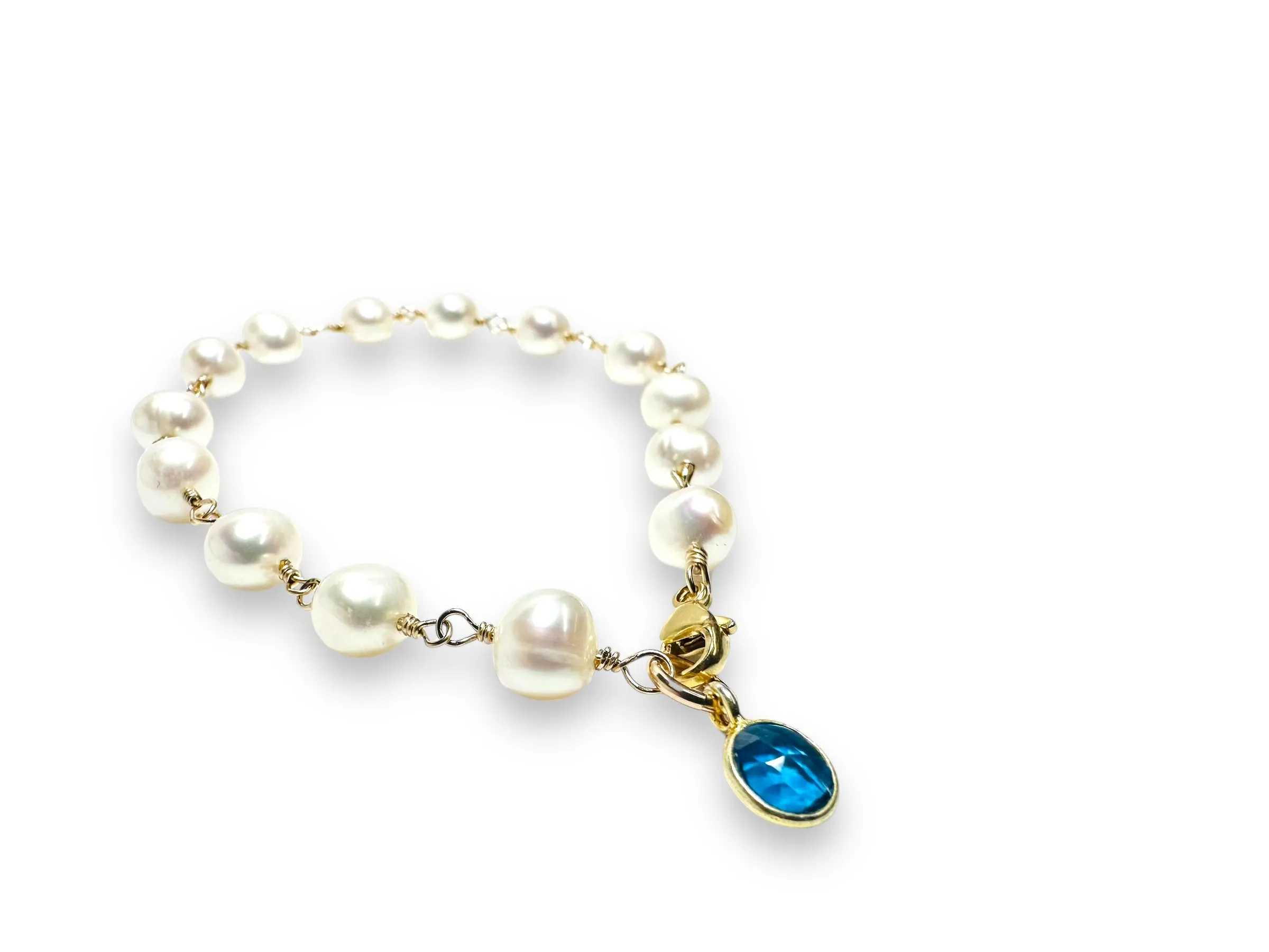 White Pearl Bracelet