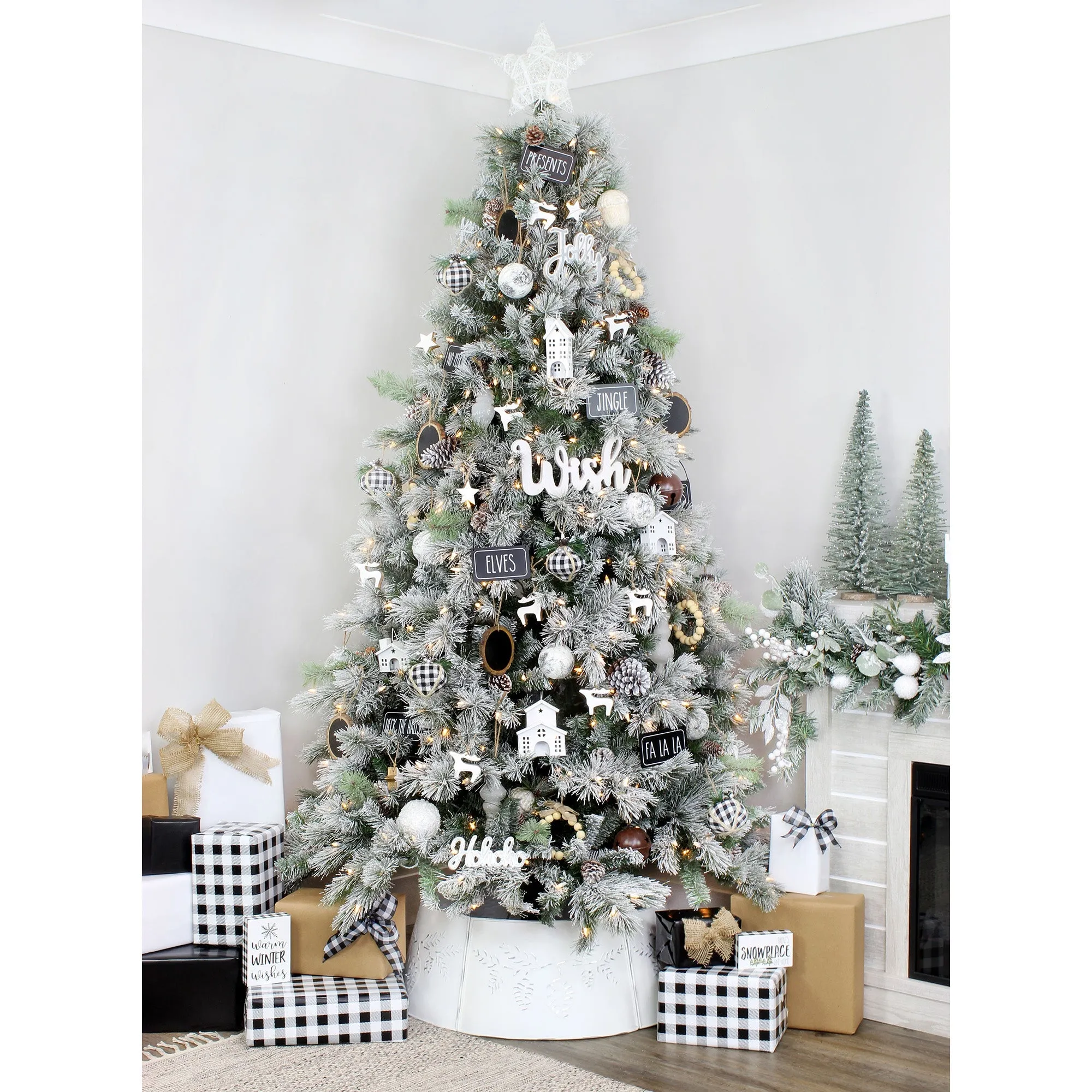 White Reindeer Christmas Ornaments (Case of 600)