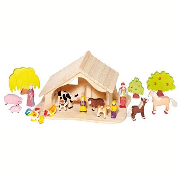 Wooden Toys Calf, Standing, Black