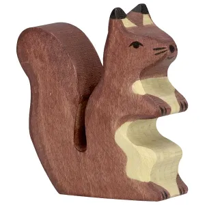 Wooden Toys Squirrel, Brown