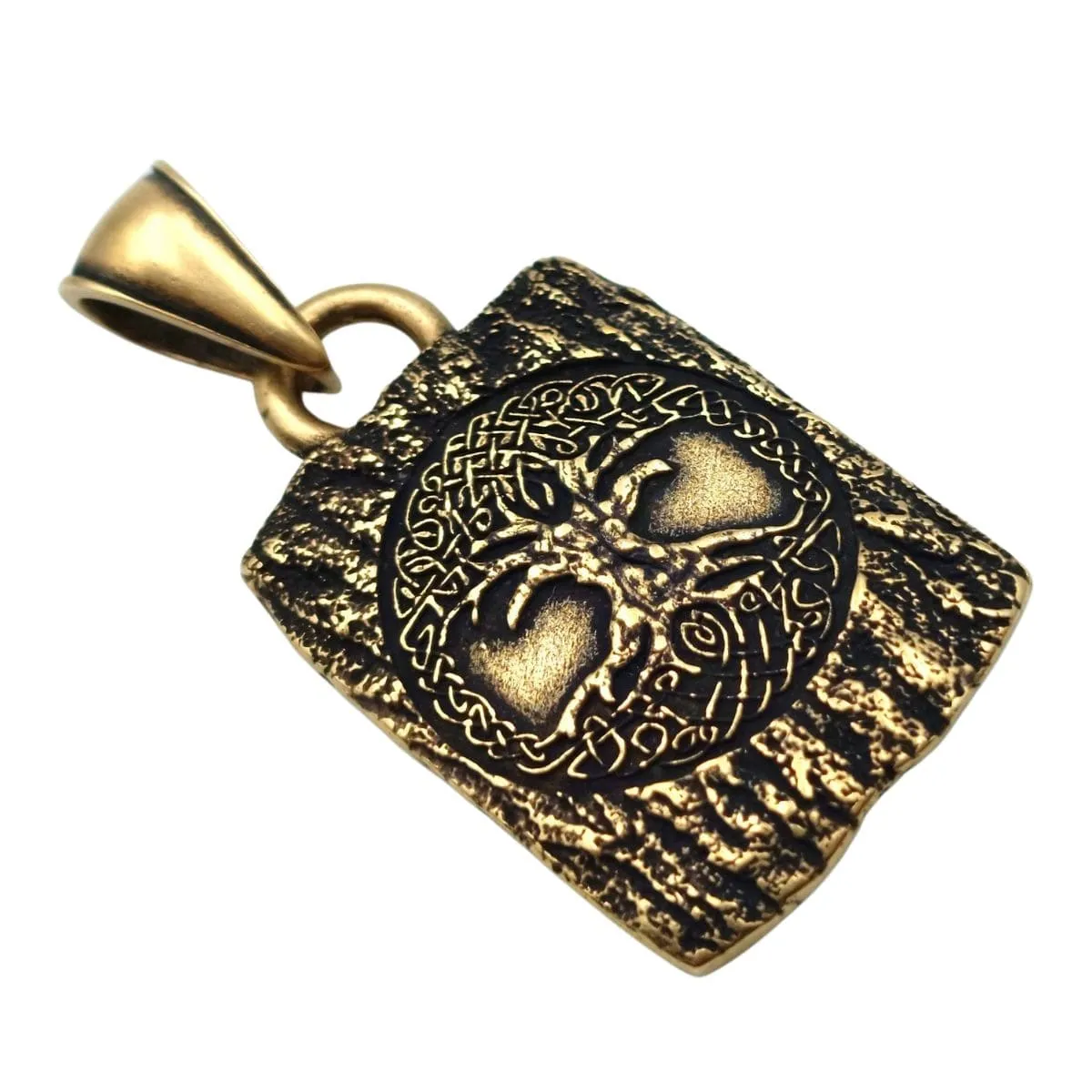 Yggdrasil bronze pendant
