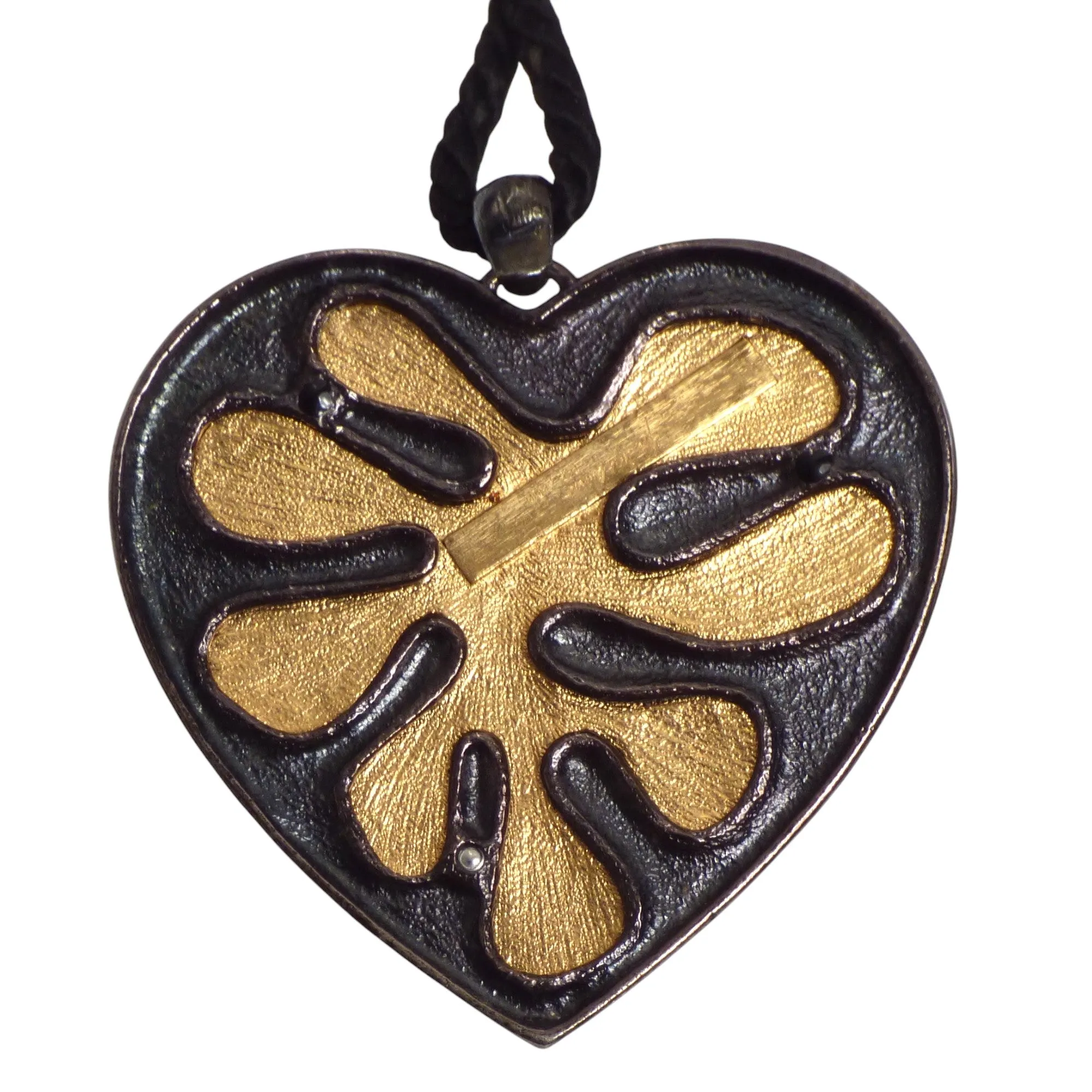 YVES SAINT LAURENT-1980s Numbered Medallion Necklace