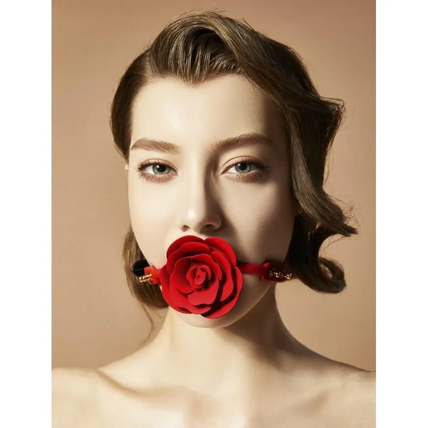 ZALO Rose Ball Gag